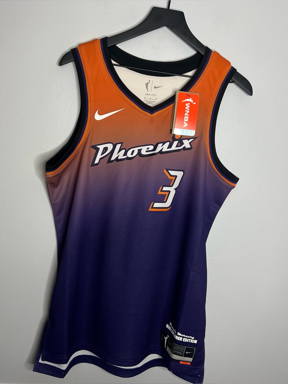 Phoenix Mercury Diana Taurasi Basketball Jersey Womens Medium WNBA Orange Nike